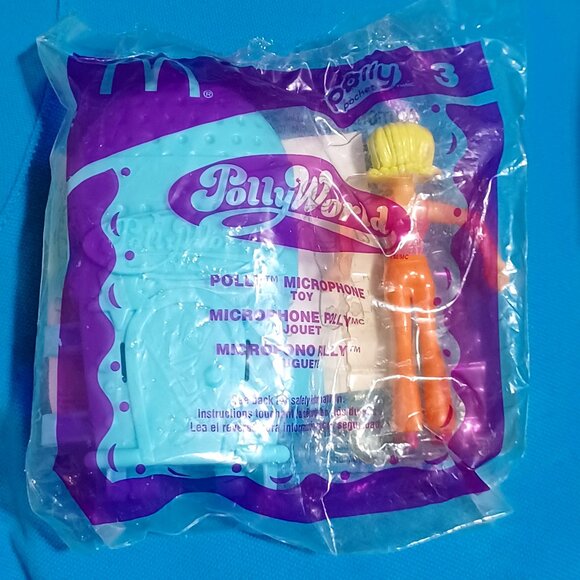 New Polly World Microphone McDonald's Toy - Picture 1 of 4